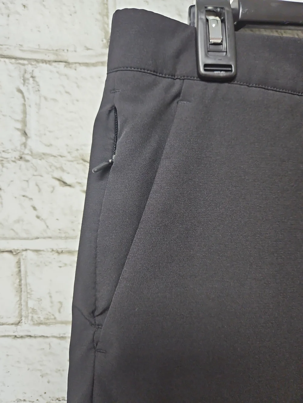 Xersion Men's Black Golf Woven Open Bottom Pants Size 36x30